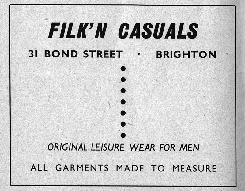 Advert for Filk'n Casuals