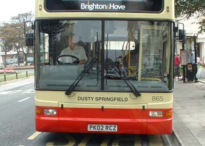 Brighton & Hove with the name Dusty Springfield on the front